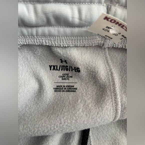 Under Armour Gray Jogger Pants - Picture 3 of 4